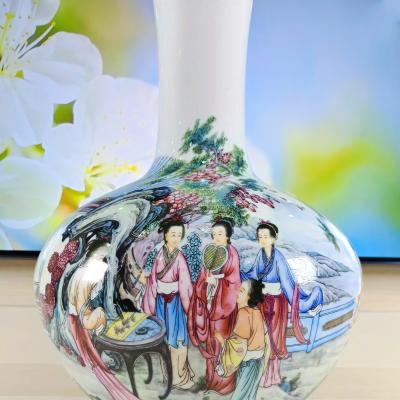 BÌNH SỨ CAO CẤP HỌA TIẾT THẬP NHỊ KIM THOA